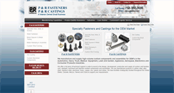 Desktop Screenshot of prfasteners.com
