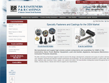 Tablet Screenshot of prfasteners.com